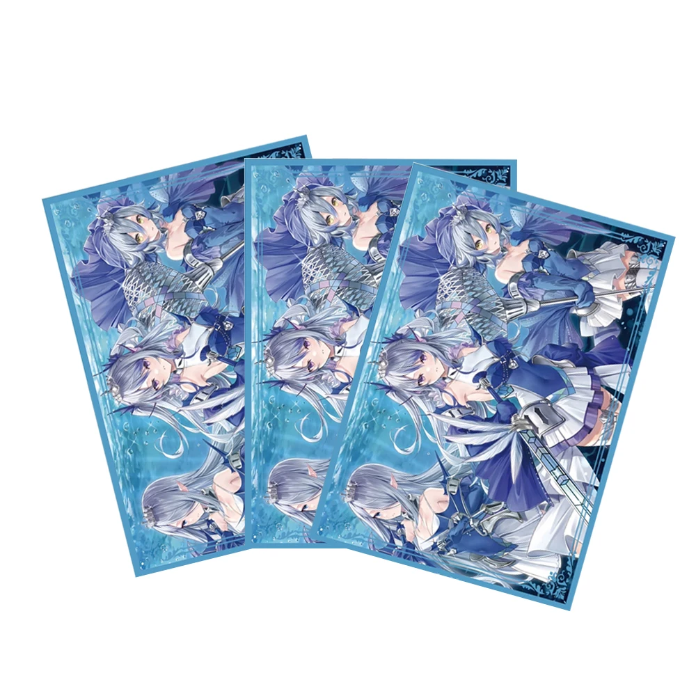 60 pz 62x89mm olografico lampeggiante carino Anime ragazze Tearlaments Merrli Card Sleeves protezione della carta di dimensioni giapponesi per