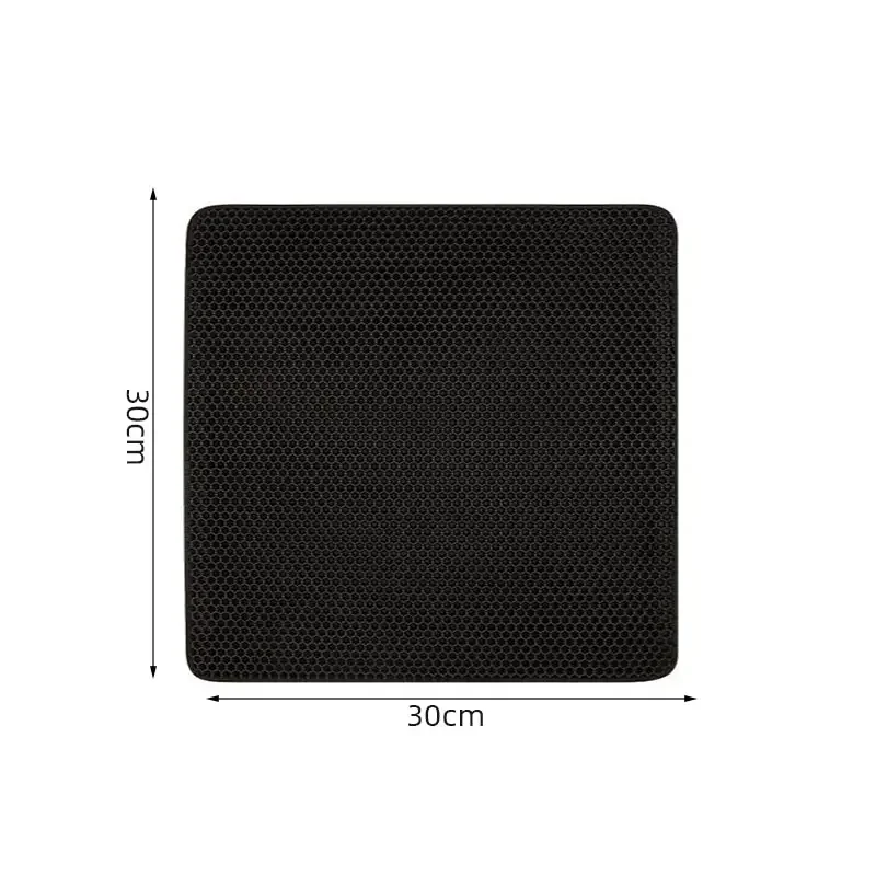 Pet litter mat non-slip mat washable cat mat pet supplies waterproof double layer pet litter mat