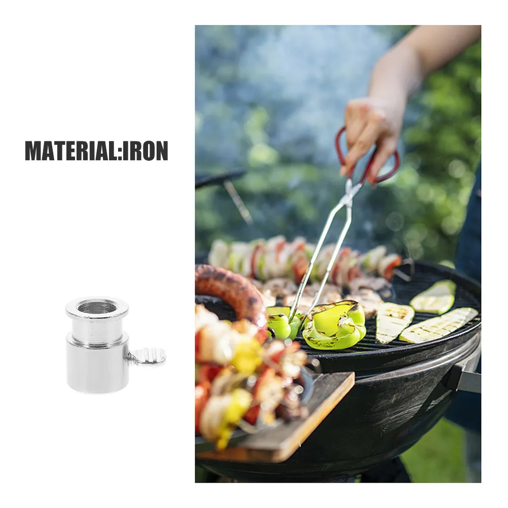 3Pcs Rotisserie Spit Rod Stopper Grill Limit Stop Collar Bbq Accessories Outdoor Grilling Camping Barbecue Grill