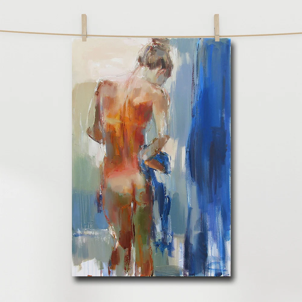Abstract Sexy Woman Canvas Painting Canvas Wall Art Home Decor Wall Mural Poster Bedroom Decoration