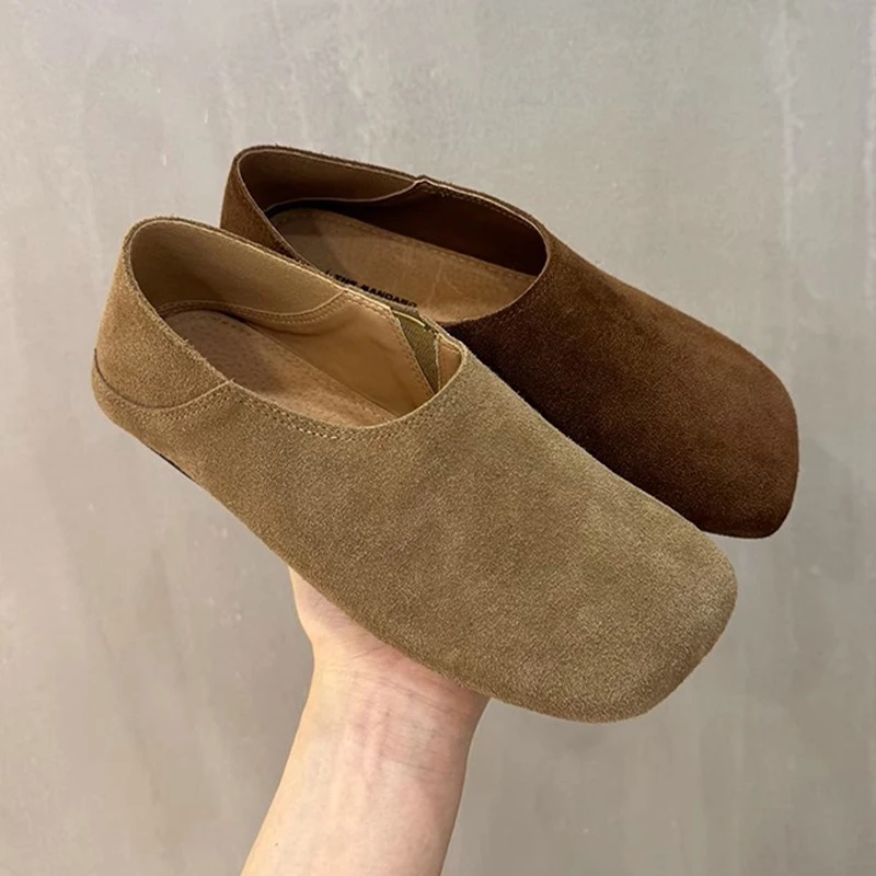

Loafers Shoes Women Flats Suede Soft Casual Sport Shoes Walking Cozy Woman Sneakers 2025 Autumn Fashion Dress Zapatos De Mujer