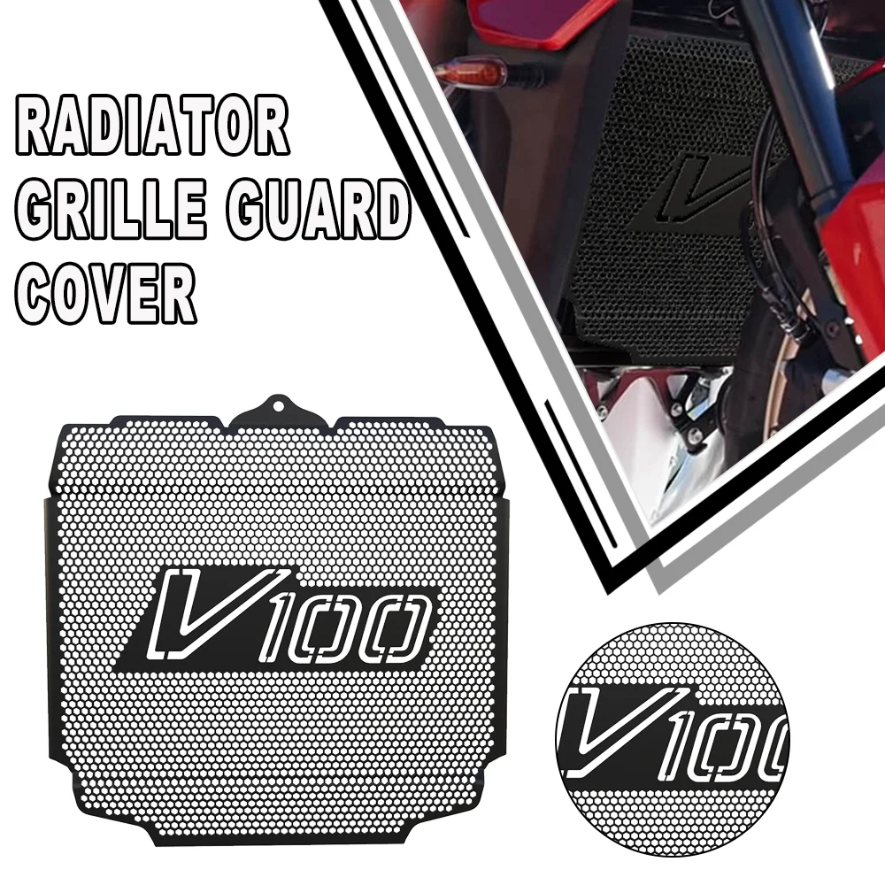 

Motocycle Radiator Guard Engine Cooler Grille Cover Protection Motocycle Accessories For Moto Guzzi V100 Mandello S 2023 2024