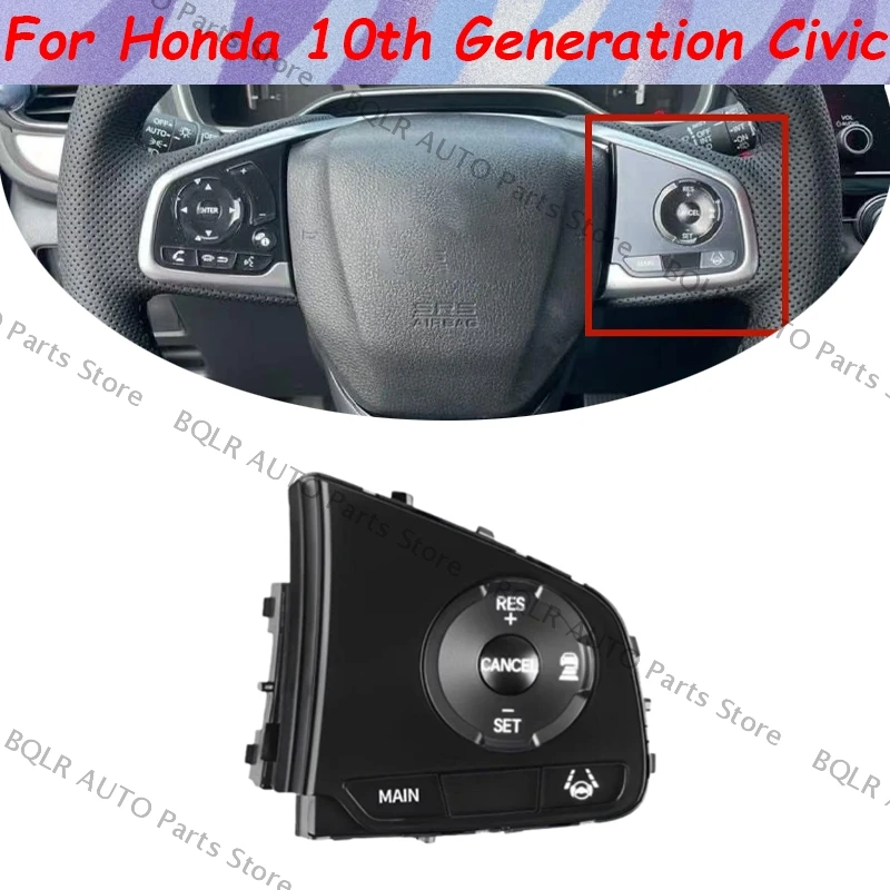 

Модификация кнопки круиз-контроля, многофункциональные аксессуары для установки рулевого колеса для Honda 10-го поколения Civic