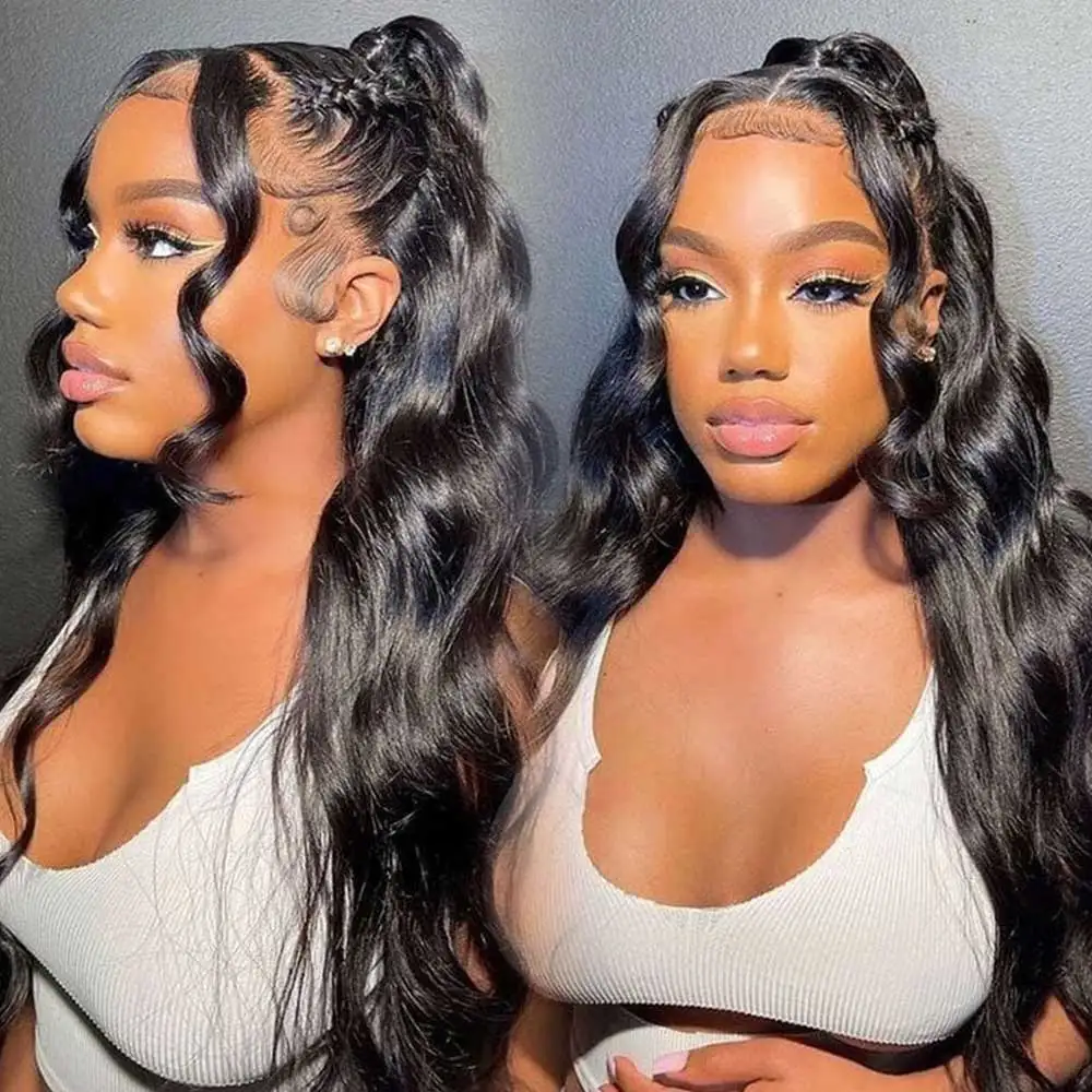 Invisi Strap Snug Fit 360 Full Lace Wig HD Transparent Lace Frontal Body Wave Glueless Human Hair Ready To Wear Wig