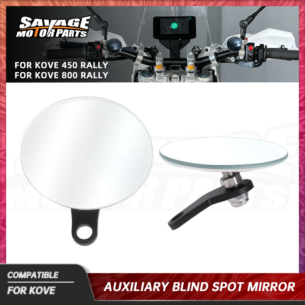 Blind Spot Mirror For KOVE 450 Rally 800 Rally 2024 Adjustable Auxiliary Rearview Mirror Wide Vision Mirrors Fit 450RALLY 2023