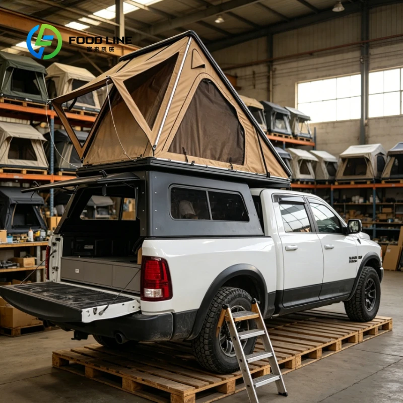 Customized Aluminum Alloy Manual Locking Tailbox Hard Shell Rooftop Tent Waterproof Car Roof Tent for Overland Camping