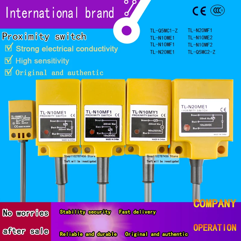 Original proximity switch TL-Q5MC1-Z Q5MC2 Q5MB1 Q5MB2 Sensor TL-N10ME1 ME2 MF1 MF2 N20ME1 MF1