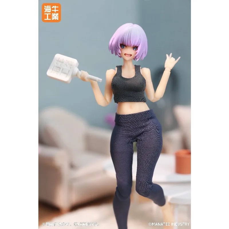 【متوفر 】 الأصلي 1/12 مانانا سطح المكتب سجلات اليوغا طبعة محدودة دمية متنقلة لعبة مجسمة هدية منمانا الصناعية