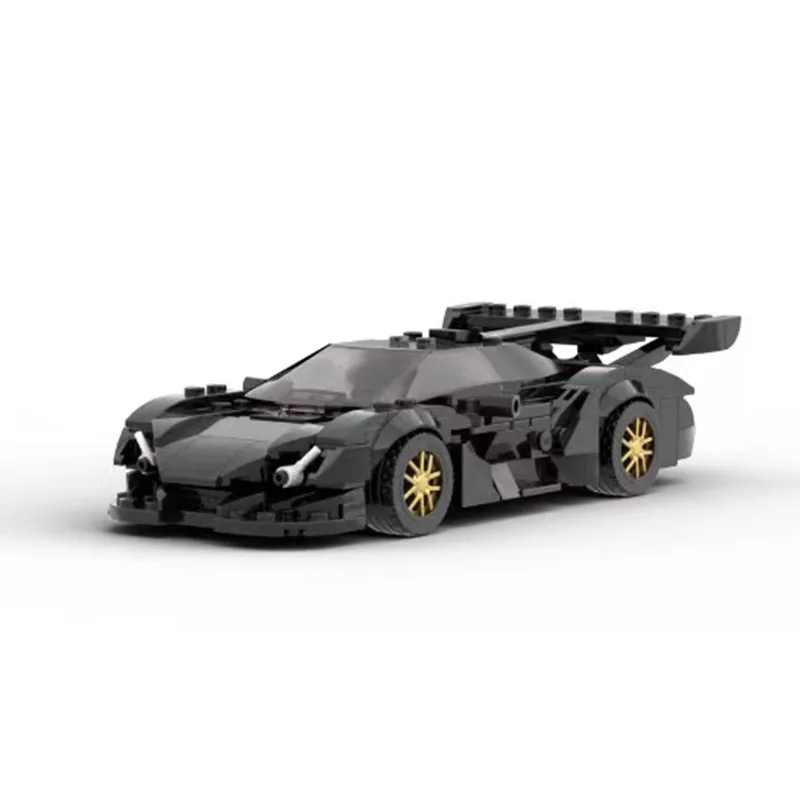 Hot Bricks Apollo IE EVO Racing Sports Car Vehicle Speed Champion Racer Building Blocks Techincal Cars Garage Toys For Boys