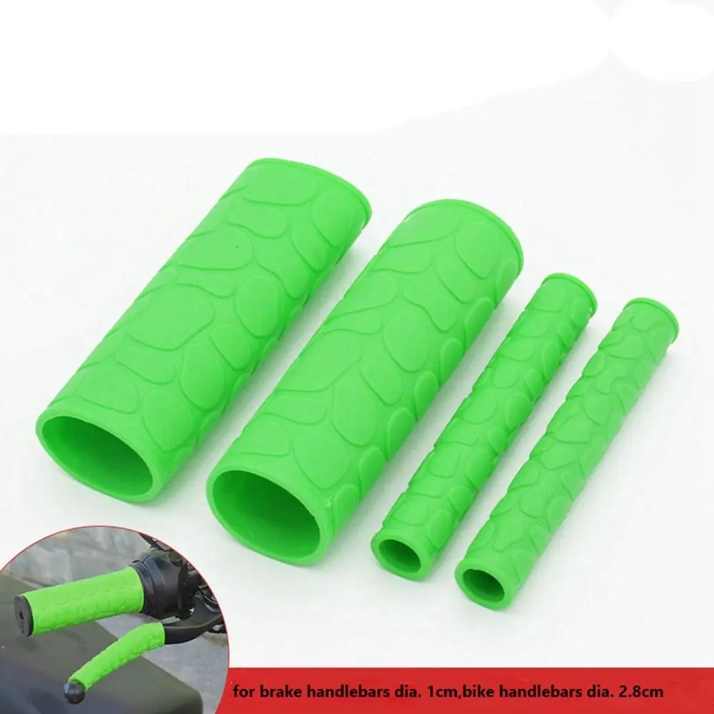 New Sweatproof Anti-skid Handle Cover 5 Colors 2 Sizes Motorcycle Horn Grip Tricycle Brake Electric Bike Accessories