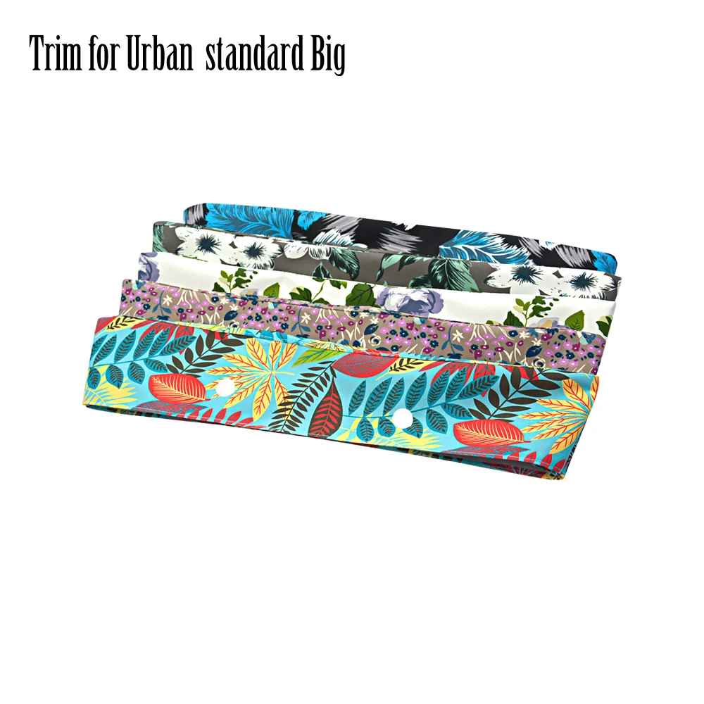 Tanqu New microfiber fabric Cloth Waterproof Trim Decoration for Obag urban standard big O Urban bag