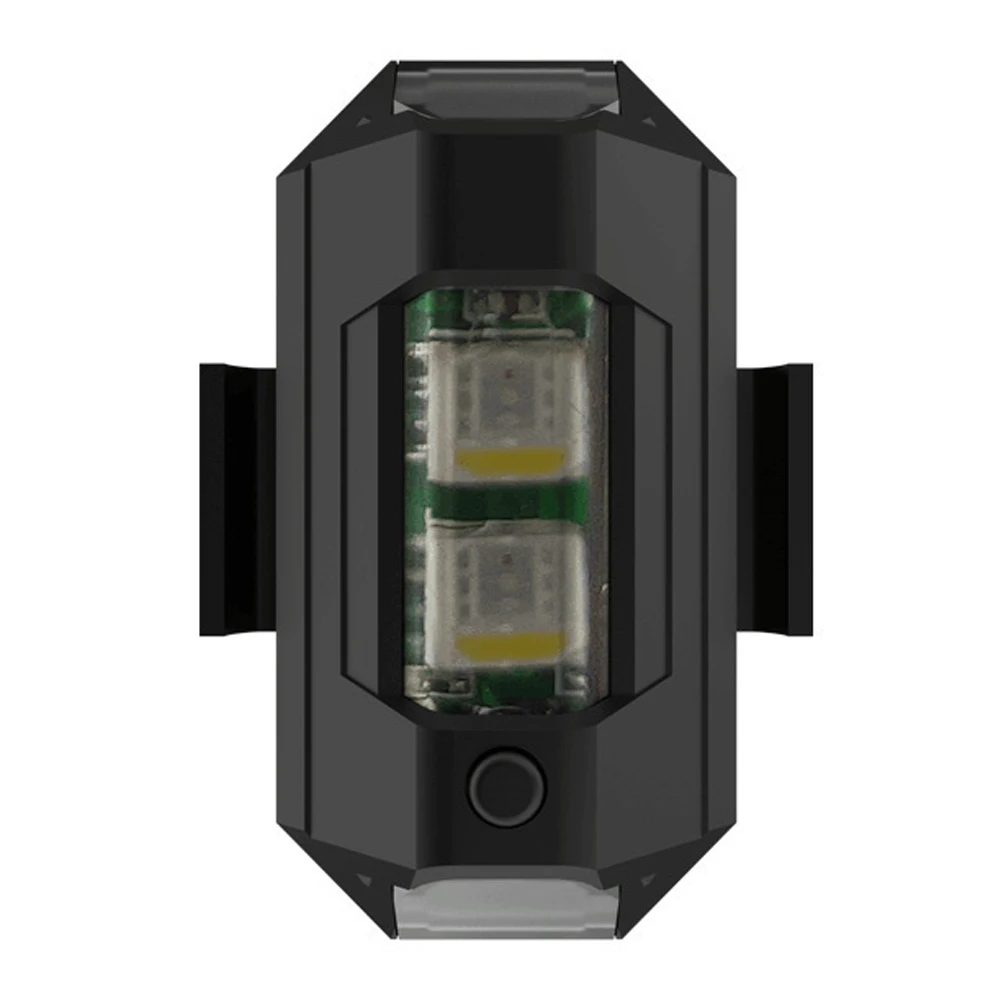 衝突防止警告灯,ミニLEDライト,ビロード,ライト付き,7色,オートバイインジケーター