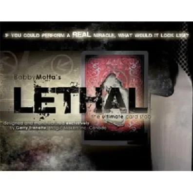 

Lethal,Signed Card On Board - Magic Tricks, Stage,Card magic,Accessories,Illusions,Gimmick,Classic Toys Professional Magician