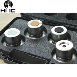 FE Large HIFI Audio Stainless Steel Speaker Foot Pad Ceramic bead Ball Anti-shock Shock Absorber Feet Pad Stand Isolation Spike