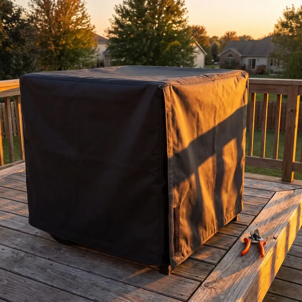 Waterproof Generator Cover UV Resistant Tear Resistant Universal Generator Cover Durable Material Heavy-Duty Dustproof Cover