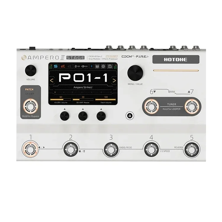 

Синтезатор для бас-гитары Ampero Stage 2, бас-гитара