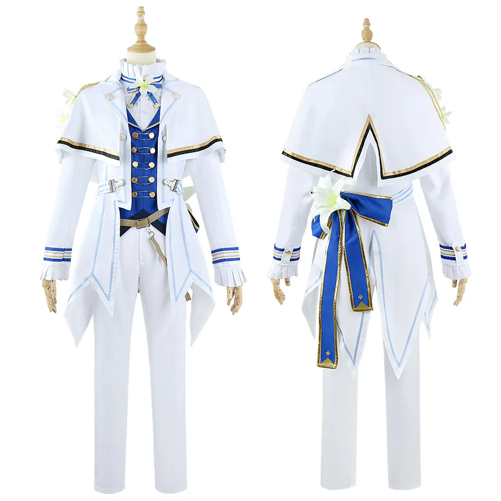 PJSK Game Project Sekai Kleurrijke Stage Tenma Tsukasa Cosplay Kostuums Pruik Party Pak Kleding Halloween Uniformen Stage Look Mannen