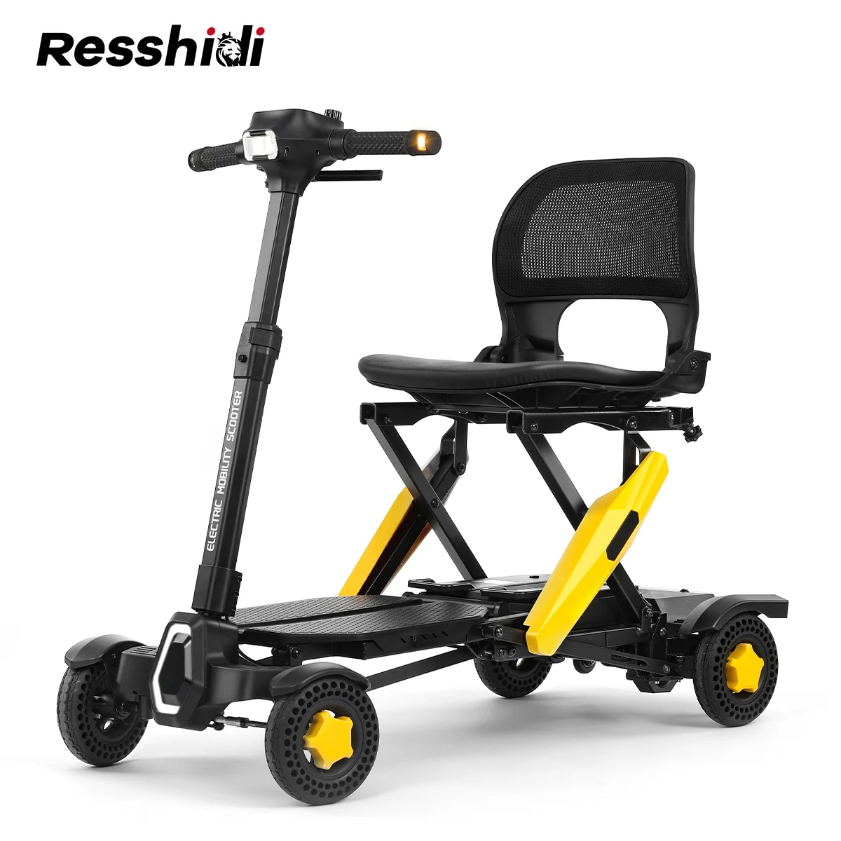 Fully Automatic Folding Senior Medical Home Care Mobility Equipment Lightweight OEM Wholesale Electric Mobility Scooter