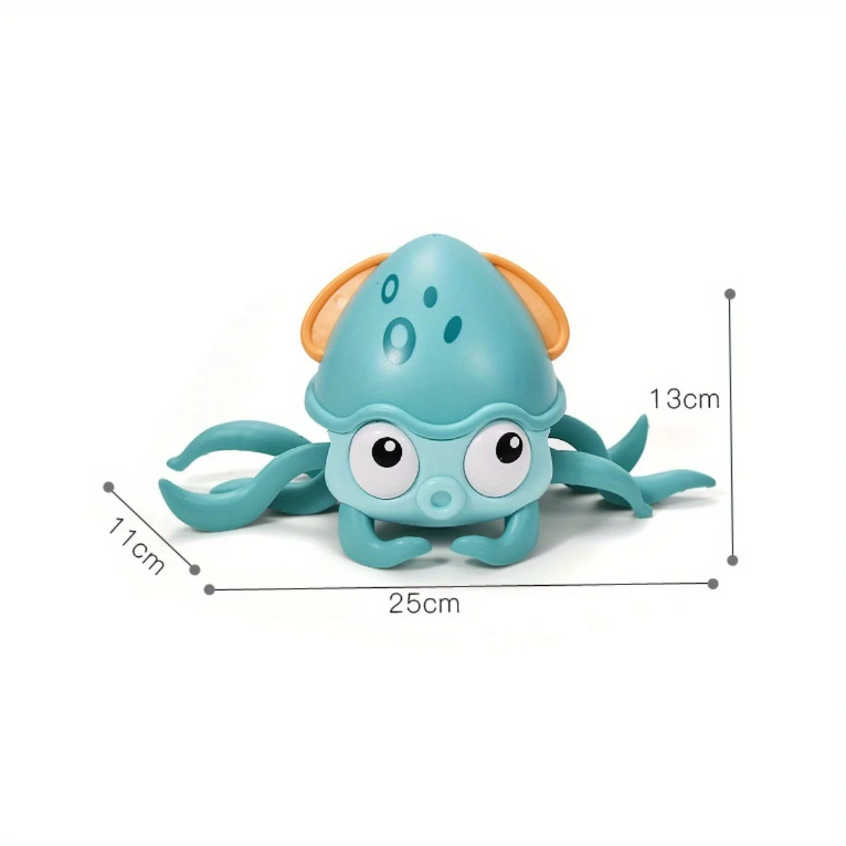Growinlove Baby Muzikaal Octopus Speelgoed Kruipen Speelgoed, Interactieve Dansende Octopus Met Muziek, Led Licht Op En Automatisch Vermijden