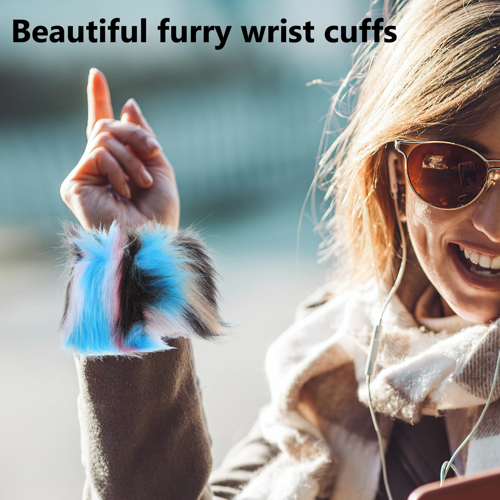 2Pcs Ry Wrist Cuffs… - image