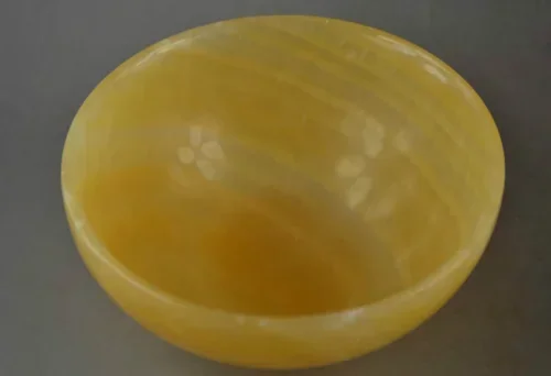 China's rare collection of natural jade, yellow jade bowl