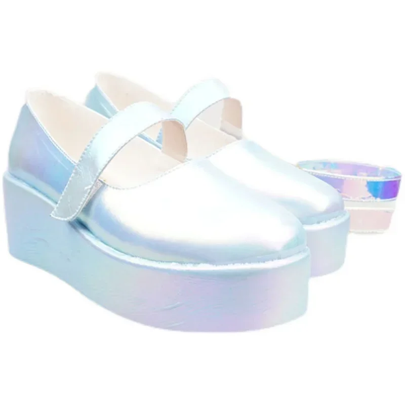 KAngel Cosplay Schoenen Game NEEDY GIRL OVERDOSE PU Lederen Schoenen Halloween Carnaval Laarzen Cosplay Props Custom Made