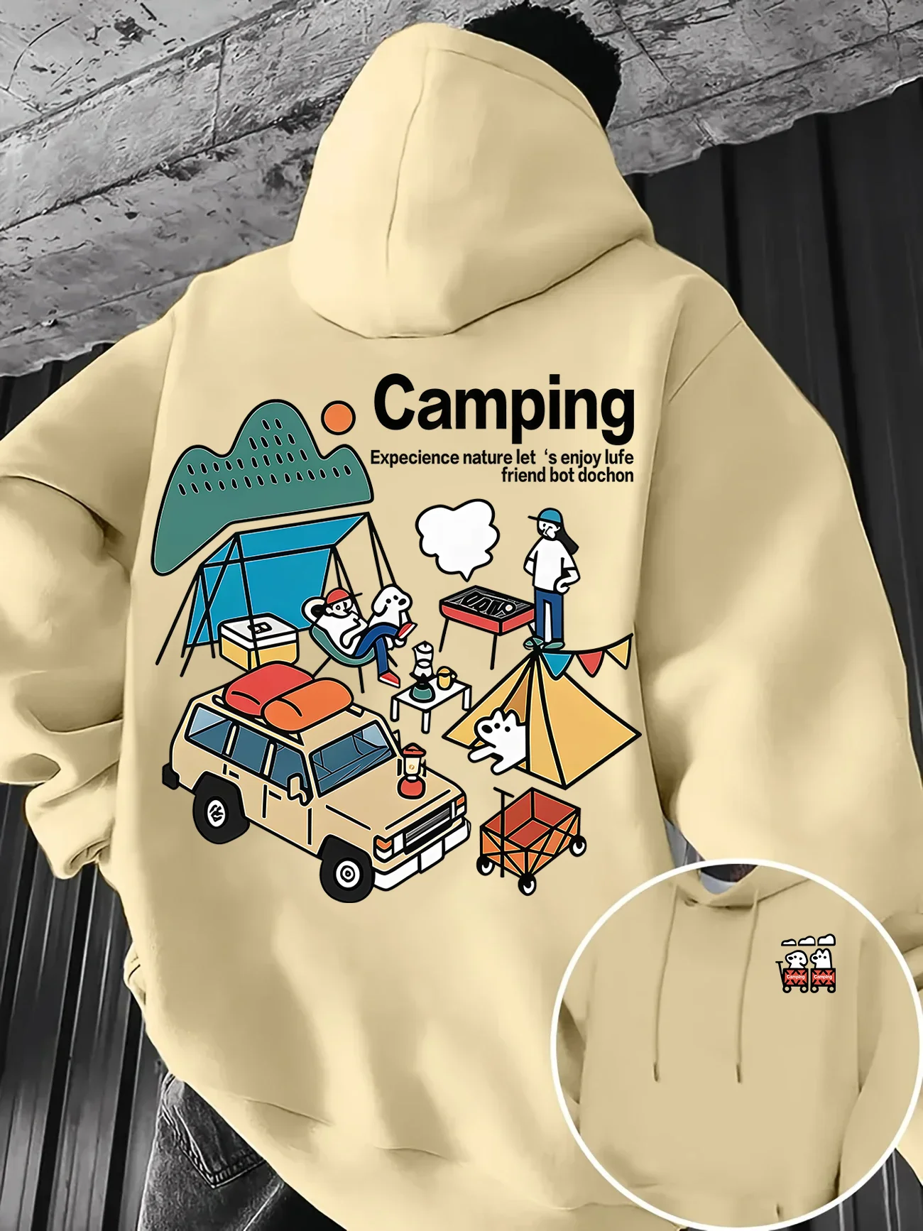 Sweat-shirt oversize de luxe p - Streetwear Brand Korea avis et prix