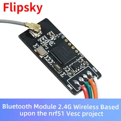 Flipsky bezprzewodowy moduł Bluetooth 2.4G dla VESC i VESC elektryczna deskorolka oparta na projekcie Flipsky nrf51_vesc