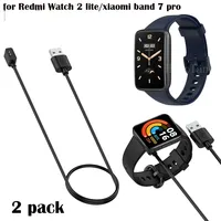 1M USB Charging Cable For Xiaomi Mi Band 7 Pro / Redmi Watch 2 lite Smart Watch Accessories Dock Charger Adapter Cable