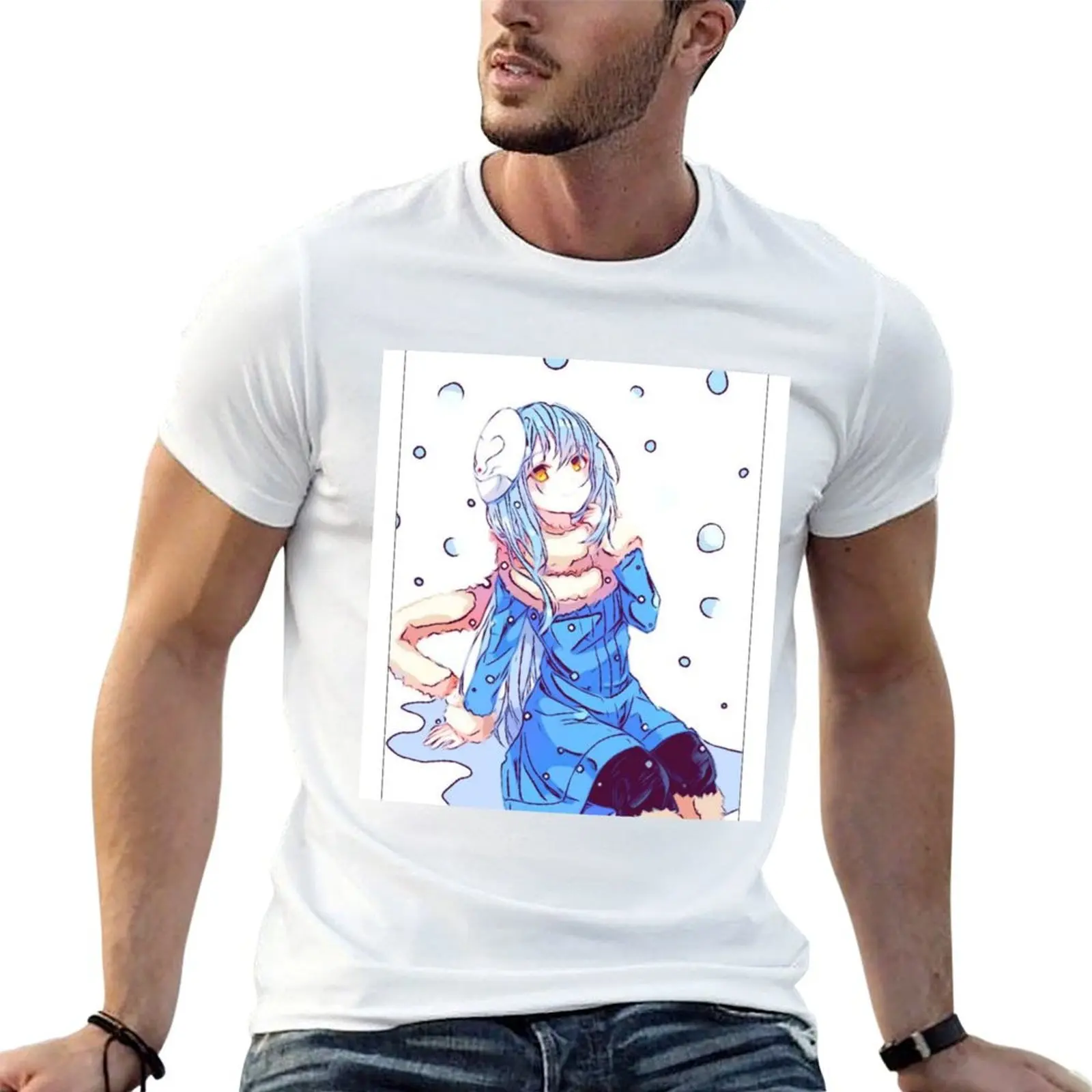 

That Time I Got Reincarnated as a Slime - Rimuru (Sketch) T-Shirt man tshirt man graphic t shirt T-Shirt