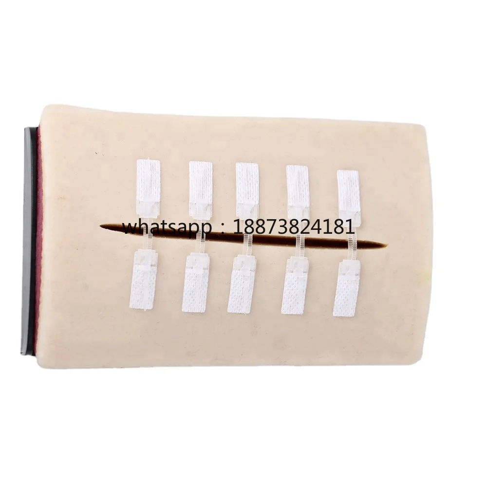 Medical Grade PU Closures | Reusable Adhesive Wound Closure Zipper | Non-invasive Repair fast shipping