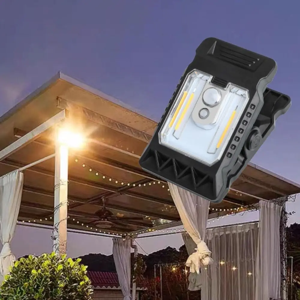 

3 Mode Solar Clip Lights Super Bright Energy Conservation Motion Sensor Lights Warm Light IP65 Waterproof Garden Wall Light