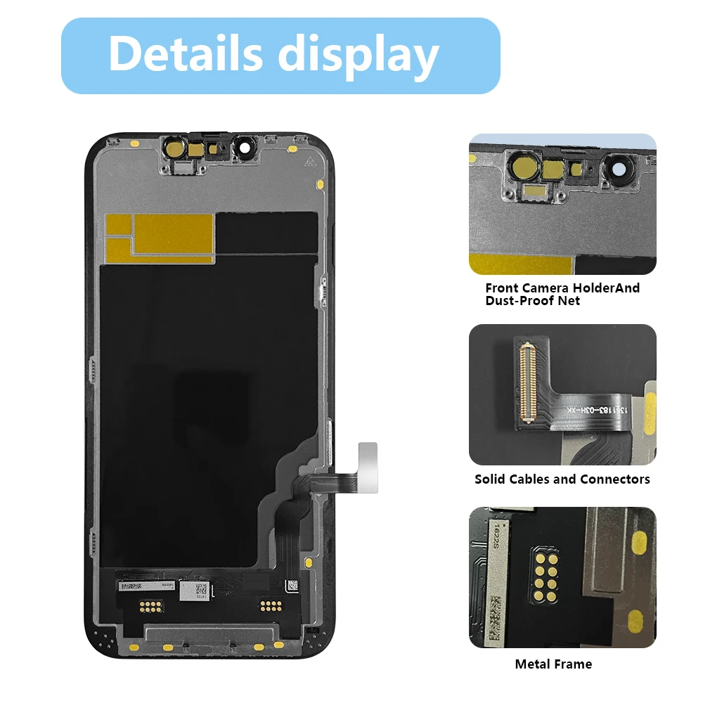 OLED incell Display For iPhone 13 3D True Tone Touch LCD Screen For iphone 13 Display Digitizer Replacement A2631 A2634 A2635