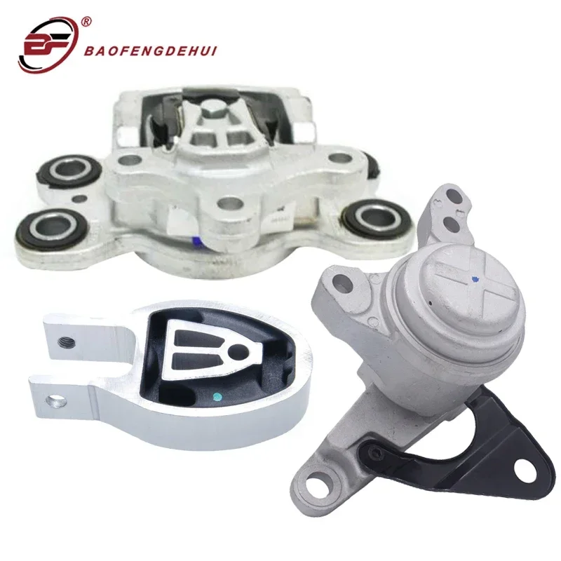 3PCS Rubber Engine Support Motor Mounts For Volvo XC60 S80 V60 V70 31262710 31277689 30680705