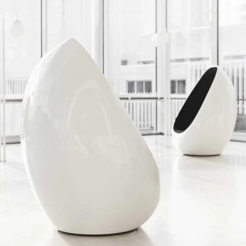 

Koop Chair FRP Special-Shaped Single-Seat Sofa Chair Modern Minimalist Creative Egg Type Leisure Chair