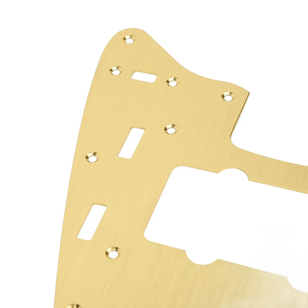 13 Mounting Holes​ Guitar Pickguard​ Gold/Silver/Black ​Aluminum Alloy ​Aluminum Alloy Guard​