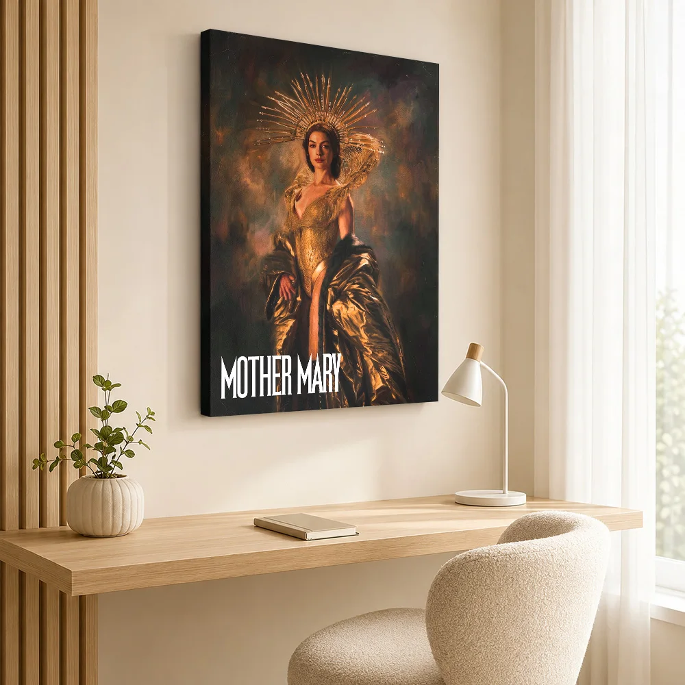 Project Hail Mary Movie Framed Canvas Print Poster Customized Vintage Movie Wall Paintings Decoration for Home Theater Bedroom
