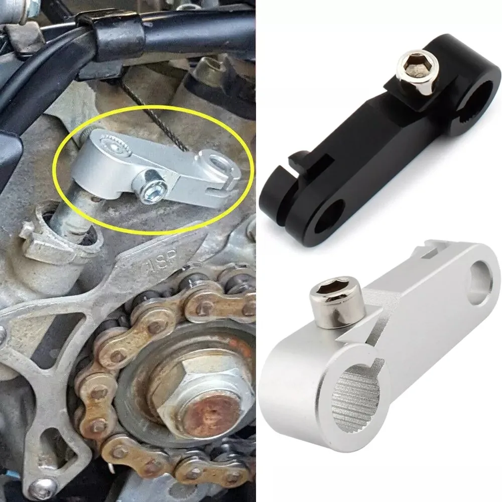 Motorcycle Aluminum Alloy Pull Clutch Cable Arm Holder Bracket For Yamaha YFZ450 YFZ450R YFZ450X YFZ450/450R/450X 2004-later