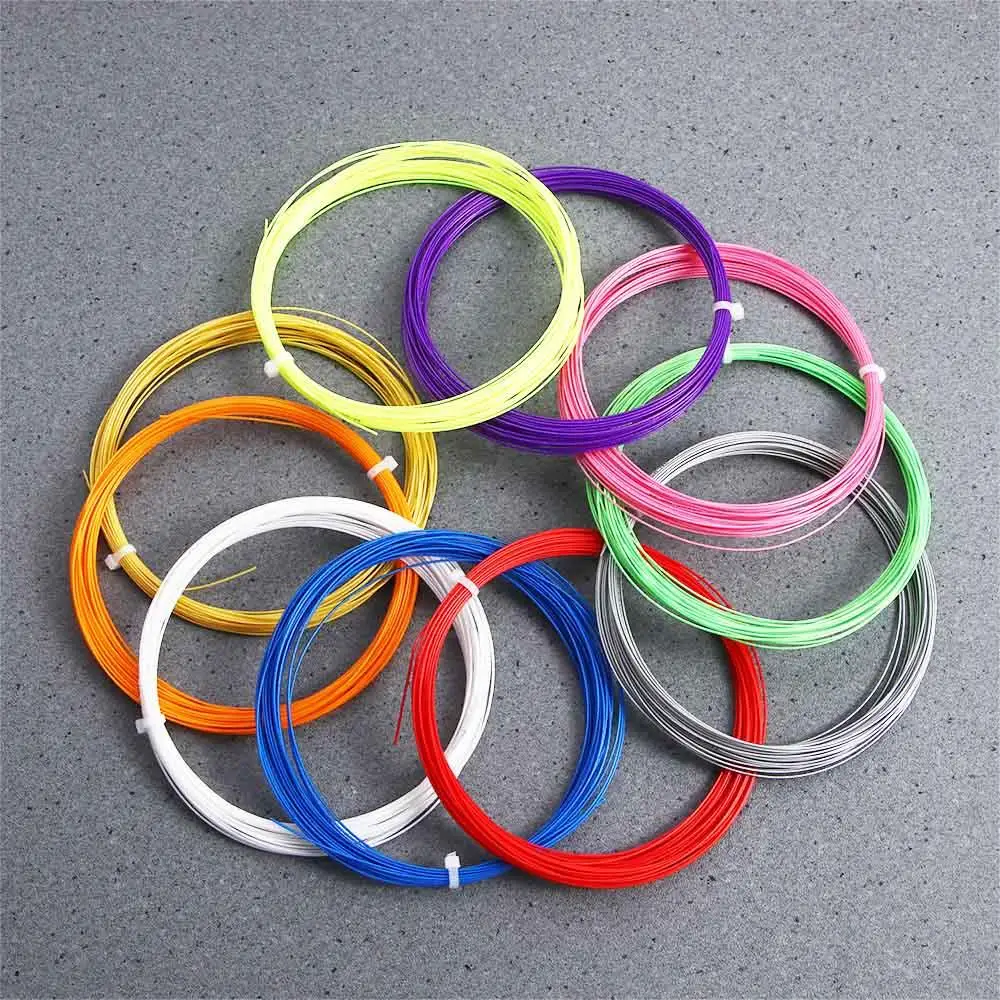 Aksesori Bulu Tangkis ND-65 Garis Karbon Nanofiber 0.7 Mm Senar Bulu Tangkis Jaring Bulu Tangkis Garis Senar Bulu Tangkis Jaring Shuttlecock