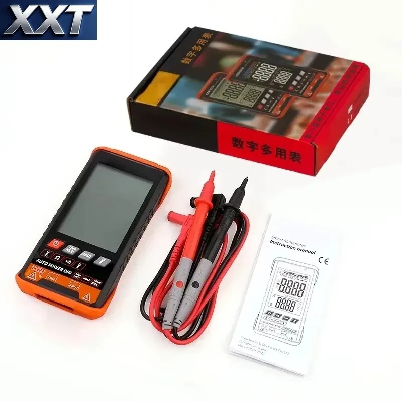 XXT Pocket Smart Digital Multimeter 5999 Counts True RMS Auto Manual Range NCV Tester AC DC 600V For Circuit Test