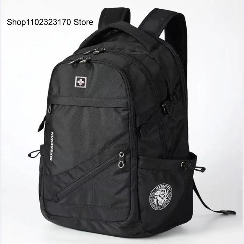 40L Travel Bag College School Bag Swiss-Multifunctional 15.6 Inch Laptop Backpack Durable Nylon Water Resistant Bags