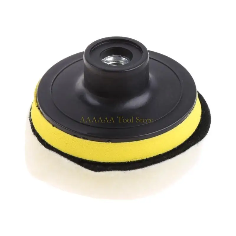 A2BE HIGH 75MM 3 lucidatura per lucidatura per tampone per lucidatore auto Nuovo