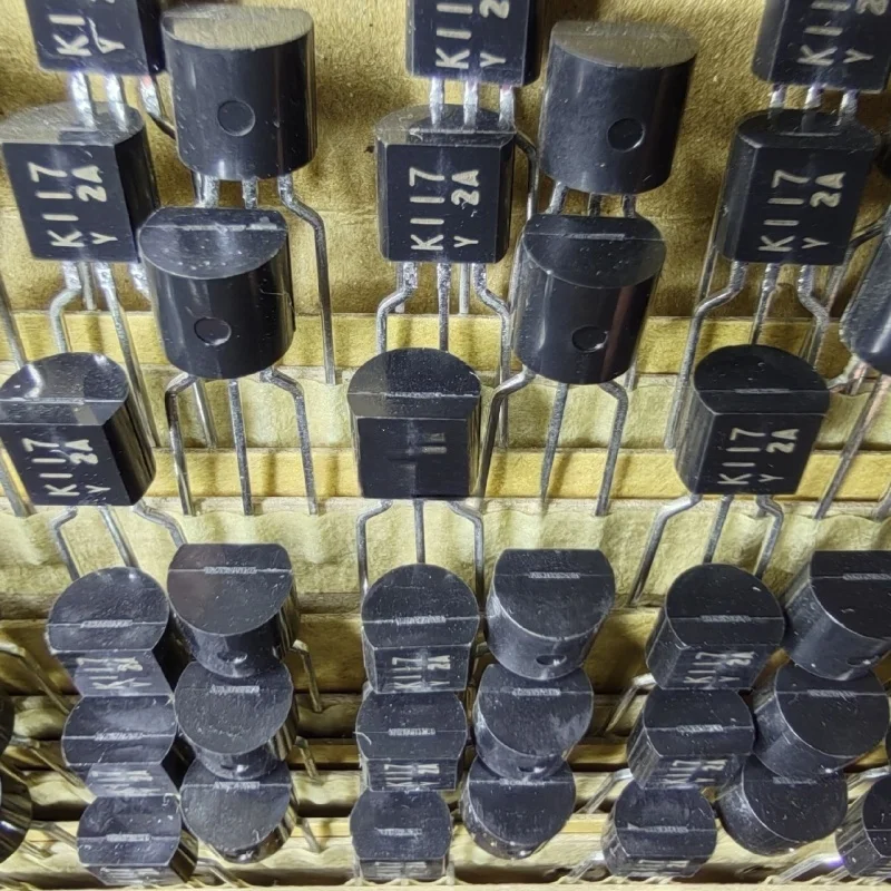 5PCS triode 2SK117-Y field effect tube TO92 100% original K117 row with copper feet