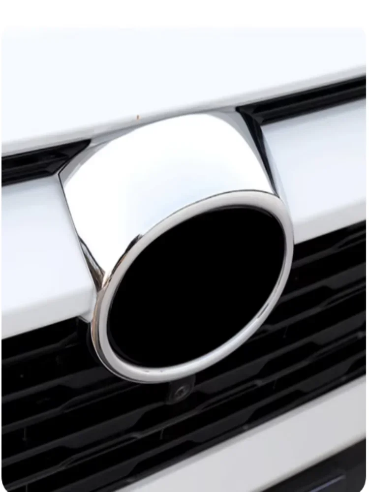 IOSN For Toyota RAV4 RAV 4 XA50 2019-2021 2022 2023 ABS black Car Front Frame Mark Grille Grill Emblem Badge Logo cover Trim Sti - view 6