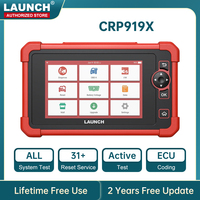 LAUNCH X431 CRP919X Car Diagnostic Tool DBScar VII VCI Auto OBD OBD2 Scanner Active Test ECU Coding CANFD DOIP 31+ Reset
