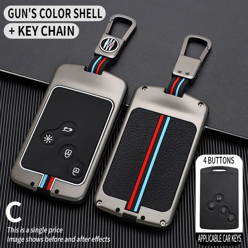 Car Key Case Protective  Cover  For Renault Koleos Kadjar Scenic Megane Sandero Espace Clio Captur Kangoo Laguna Talisman Twingo