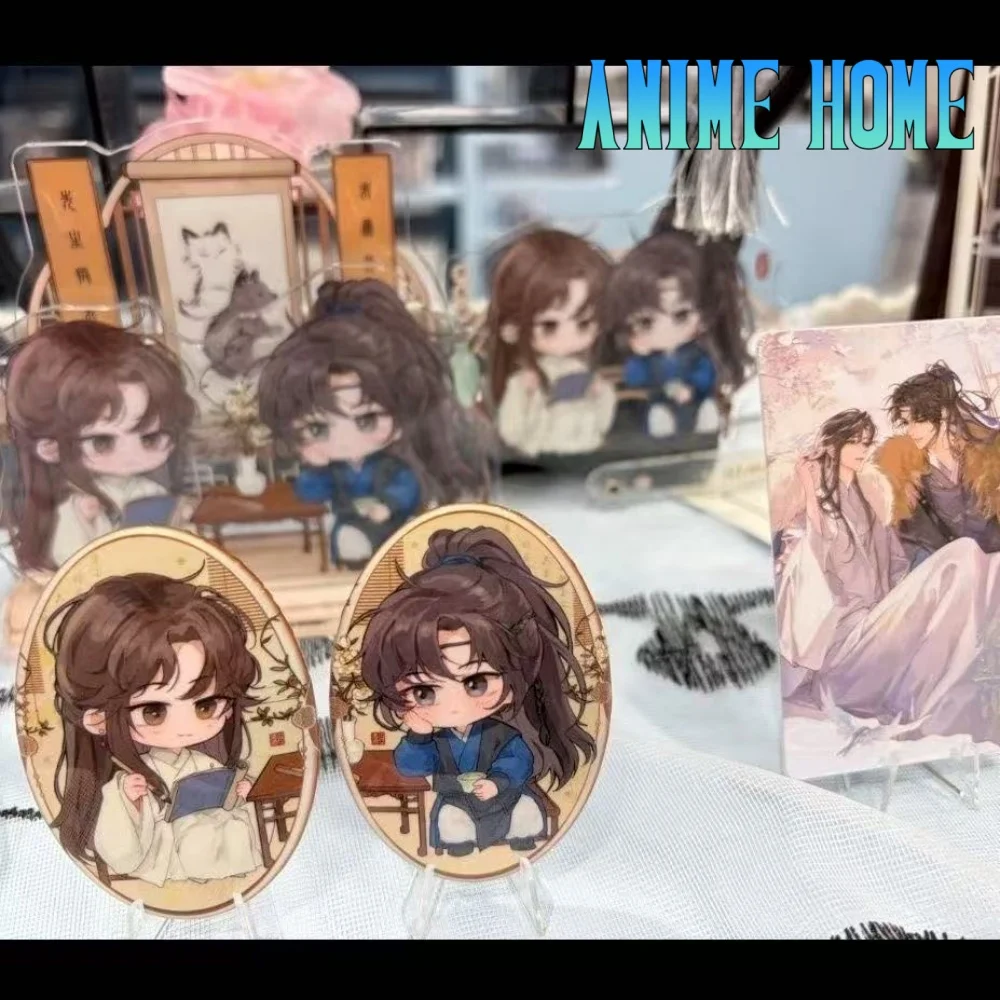 

Официальный акриловый стенд-шикиши с изображением персонажей Шэнь Ланьчжоу, Сяо Цэ'ань, Баджи из новой серии Qiang Jin Jiu: Баллада о Мече и Вине, для косплея