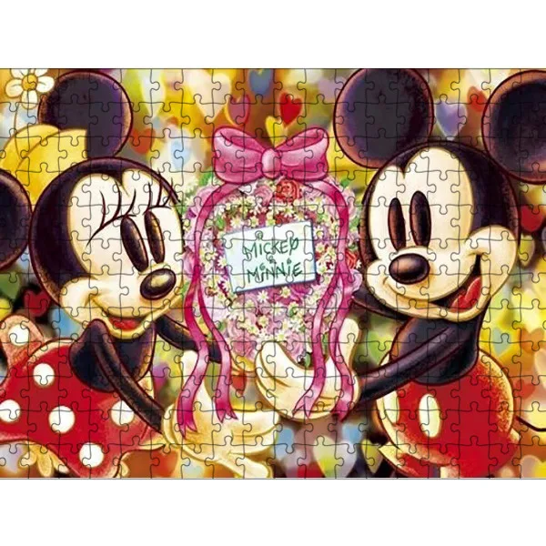 Puzzle Disney tureMouse pour enfants et adultes, personnages de dessins animés, jouets éducatifs, jeu de décompression, 300 pièces, 500/1000 pièces