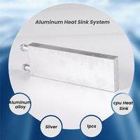 A29R Aluminum alloy CPU Radiator 40x120mm Water Cooling Block Liquid Water Cooler Heat Sink for PC Laptop