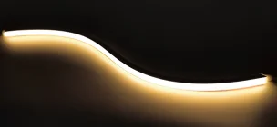 DC24V Silica Gel LED Strip Light IP67 CRI90 2835 Chip Horizontal Side Bend Linear Light 6W/12W 360lm/720lm/m